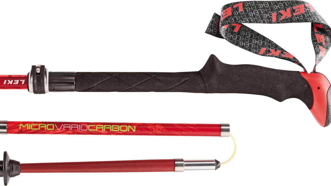Leki Micro Vario Carbon trekking pole © LEKI Lenhart GmbH
