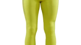 Craft Seamless Light Thermal Leggings in lime green. © New Wave GmBH