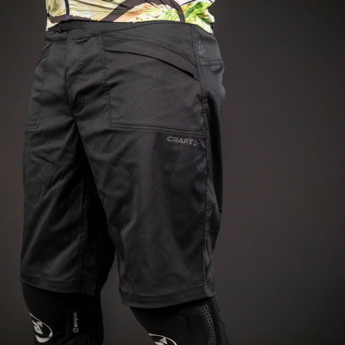 Schwarze Radshorts von Craft. © Sport Kessler GmbH