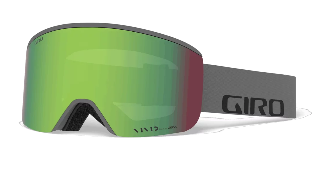 Giro-Skibrille mit grün-rotem Farbverlauf © GROFA® Action Sports GmbH