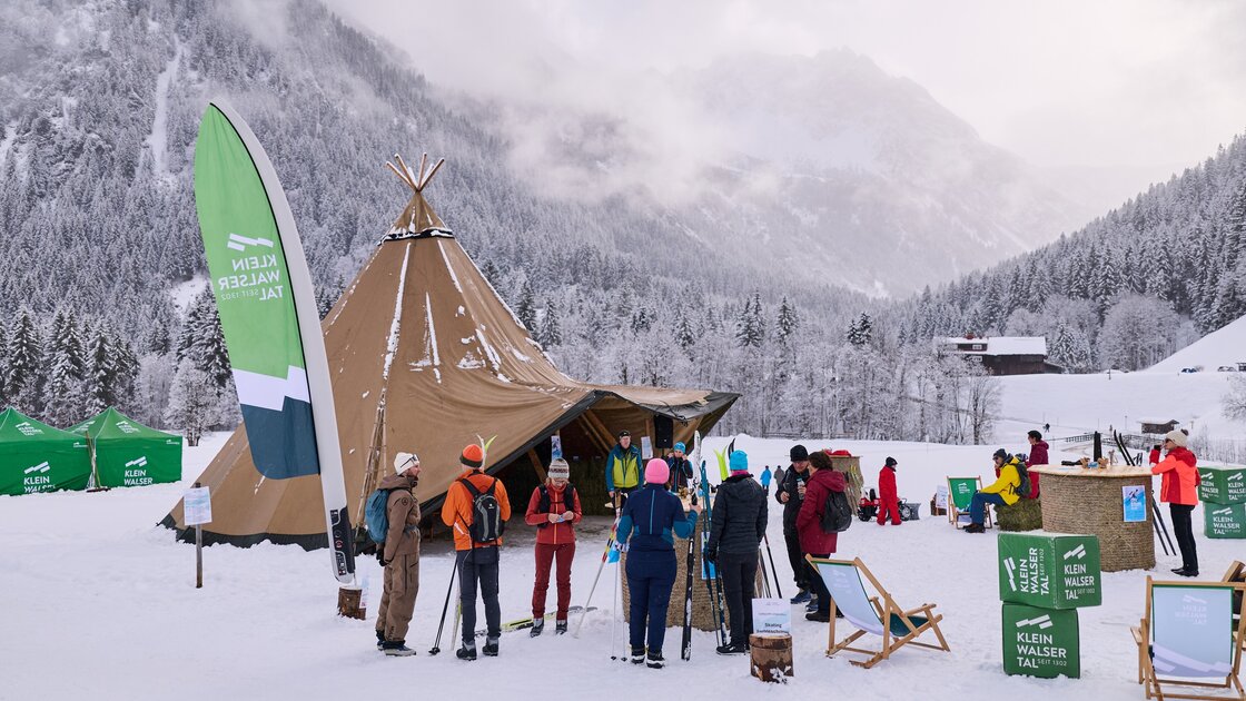 Nordic Lounge bei Nordic the Valley &copy; Kleinwalsertal Tourimus eGen - Oliver Farys